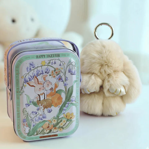 🏆LIMITED TIME SPECIAL SALE 🐰 Handmade Soft Bunny PomPom Charms