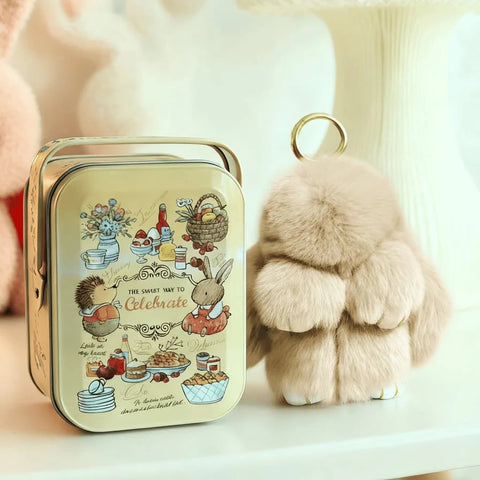 🏆LIMITED TIME SPECIAL SALE 🐰 Handmade Soft Bunny PomPom Charms