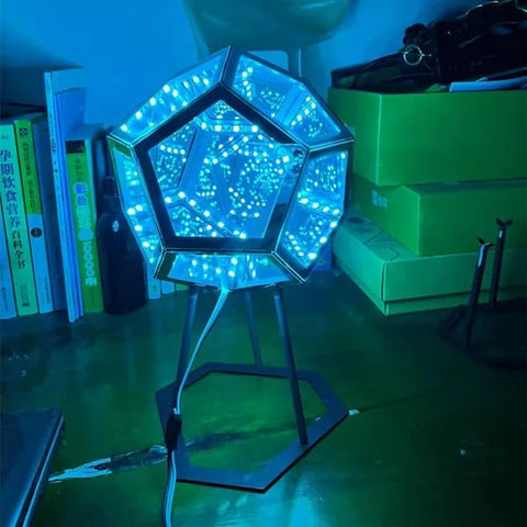 ✨The InfiniteX Dodecahedron Color Art Light- A visual feast through dimensions🎁(Free Worldwide Freight)