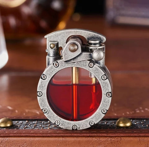 🔥HOT SALE NOW 49% OFF 🎁 - Retro Metal Rocker Kerosene Windproof Lighter