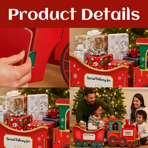 🎁 Santa’s Gift Train — Deliver Holiday Cheer in Style! 🚂🎄