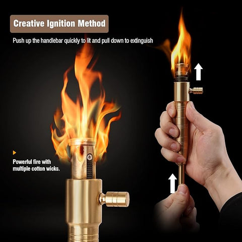 🔥Father's Day Early Sale 65% OFF🔥Windproof Antique Kerosene Lighter. Liberty Torch