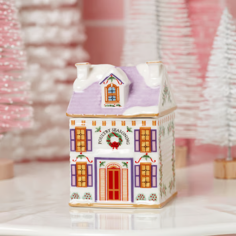 🎁LAST DAY 49% OFF-🎄✨Holiday Village Spice House Set (6PCS) — A Mini Christmas Wonderland for Your Kitchen!