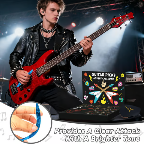 🔥LAST DAY 50% OFF-🎸Guitar Picks Advent Calendar 2025🎁