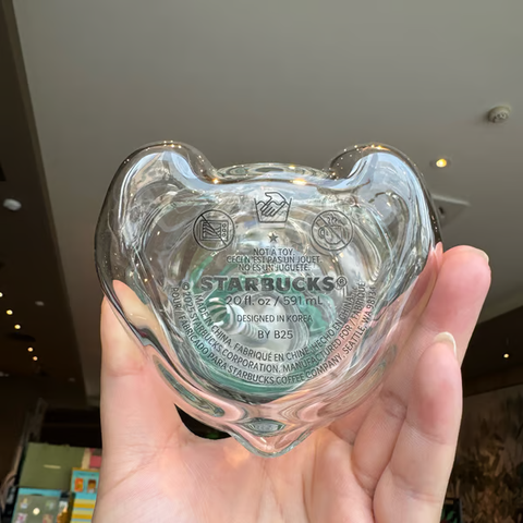 🔥Hot Sale 49% off🌟Bearista Glass Straw Cup 🐻✨