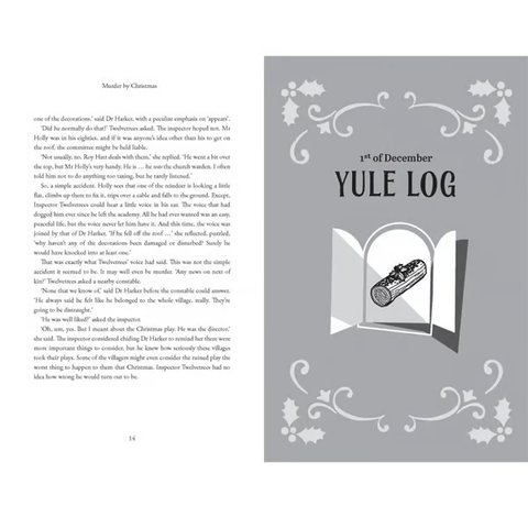 LAST DAY 50% OFF--Murder by Christmas: 25 Puzzles to Solve the Crime