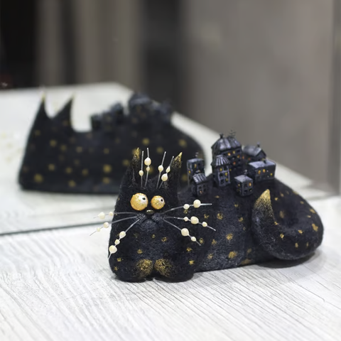 🔥Limited Edition, Only 100 Sets Left! - 🎄✨Wool Felt Familiars – Quirky Handmade Companions