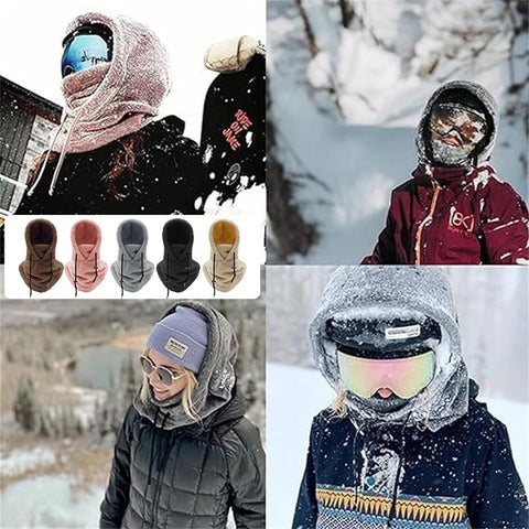 🔥Hot Sale-Sherpa Hood Ski Mask