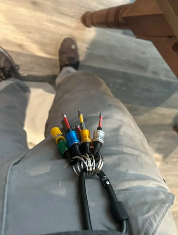 Black Friday Sale🔥1/4" Hexagonal screwdriver head bracket hiking buckle