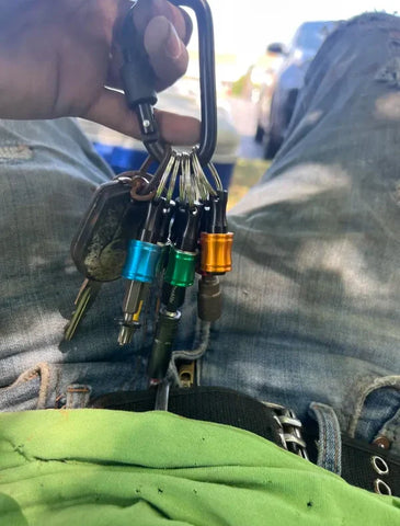 Black Friday Sale🔥1/4" Hexagonal screwdriver head bracket hiking buckle