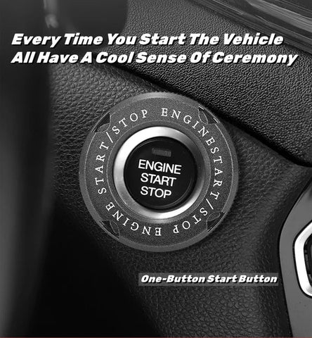 ⚡⚡Car Start Button Zinc Alloy Cover