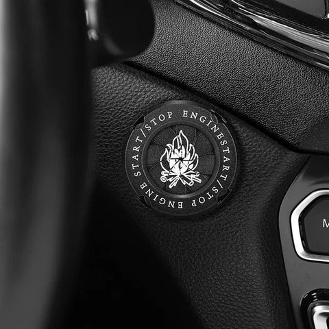 ⚡⚡Car Start Button Zinc Alloy Cover