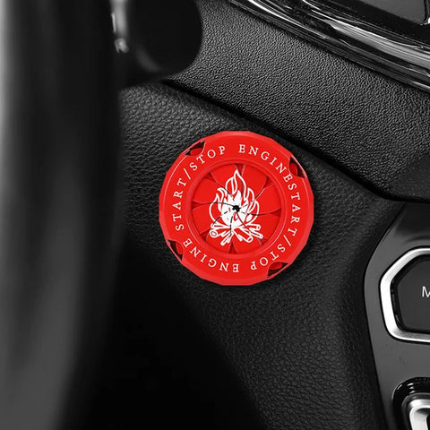 ⚡⚡Car Start Button Zinc Alloy Cover