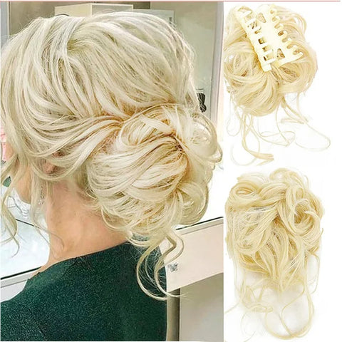 Buy 1 Get 1 Free✨ Curly Bun Hair Claw Clips