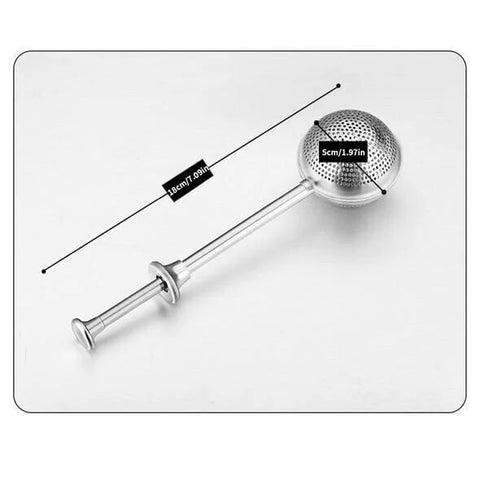 Long-Handle Tea Ball Infuser-BUY MORE SAVE MORE