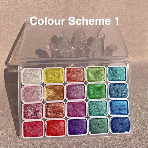 Last Day 49%- 🎨20 Colors Watercolor Painting Set