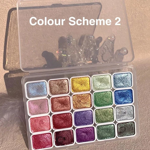 Last Day 49%- 🎨20 Colors Watercolor Painting Set
