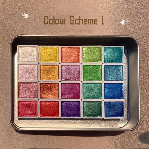 Last Day 49%- 🎨20 Colors Watercolor Painting Set