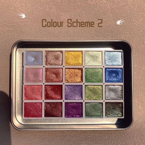 Last Day 49%- 🎨20 Colors Watercolor Painting Set