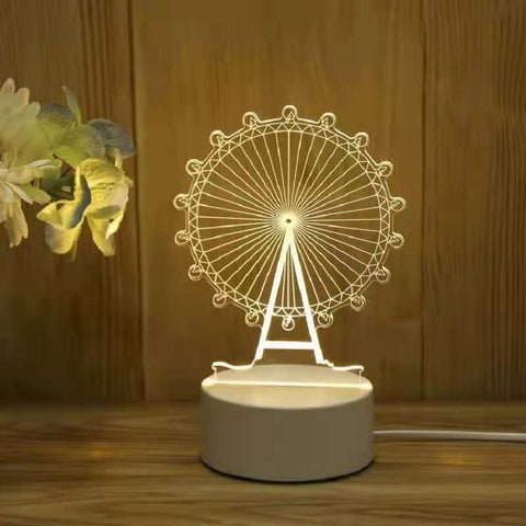 Children's gift lamp smart home eye protection 3D light