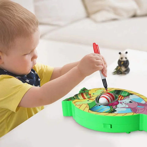 ✨Easter Day 60% OFF✨Mazing Egg Lathe with Markers-Perfect gift for Kids🐣