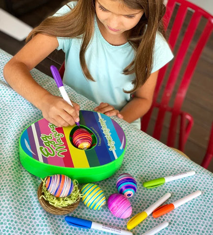 ✨Easter Day 60% OFF✨Mazing Egg Lathe with Markers-Perfect gift for Kids🐣