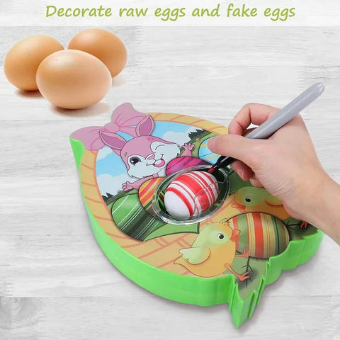 ✨Easter Day 60% OFF✨Mazing Egg Lathe with Markers-Perfect gift for Kids🐣