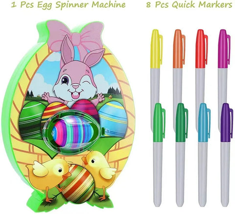 ✨Easter Day 60% OFF✨Mazing Egg Lathe with Markers-Perfect gift for Kids🐣