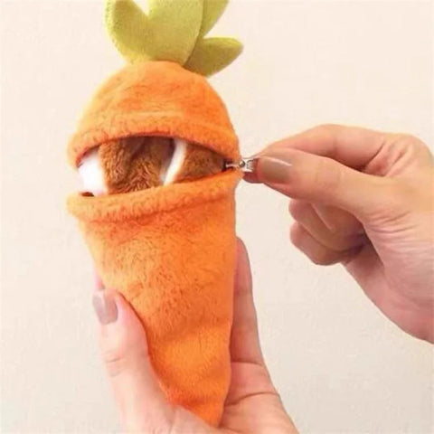 🐰Soft Plush Rabbit-Carrot Easter Decoration-- Bag Pendant, Key Pendant🥕