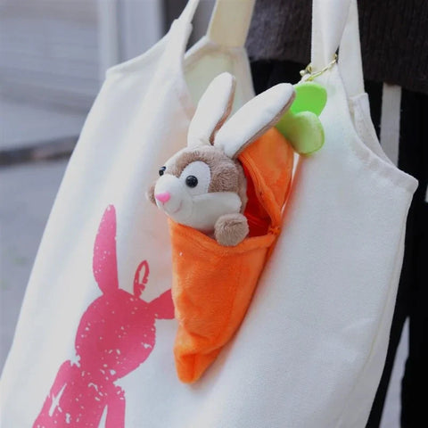 🐰Soft Plush Rabbit-Carrot Easter Decoration-- Bag Pendant, Key Pendant🥕