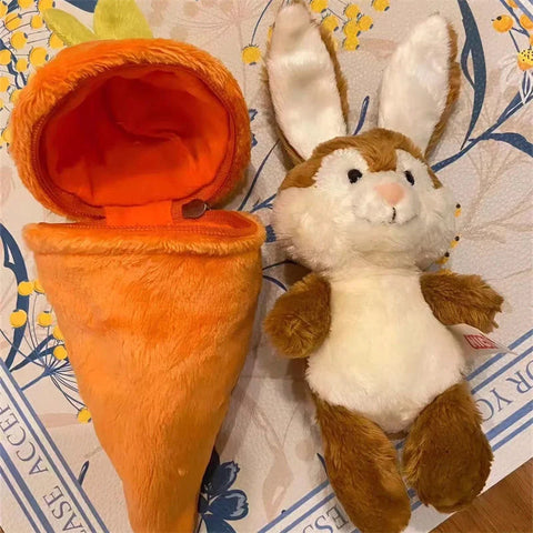 🐰Soft Plush Rabbit-Carrot Easter Decoration-- Bag Pendant, Key Pendant🥕