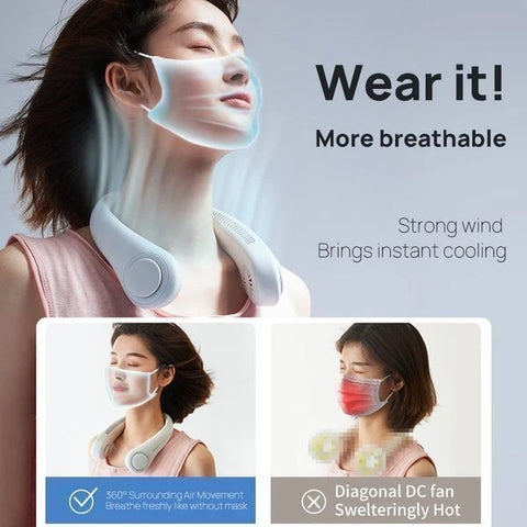 💥2024 New Portable Neck Fan-Buy 2 Free Shipping💥