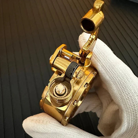 🔥HOT SALE NOW 49% OFF 🎁 - Retro Metal Rocker Kerosene Windproof Lighter