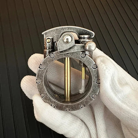 🔥HOT SALE NOW 49% OFF 🎁 - Retro Metal Rocker Kerosene Windproof Lighter