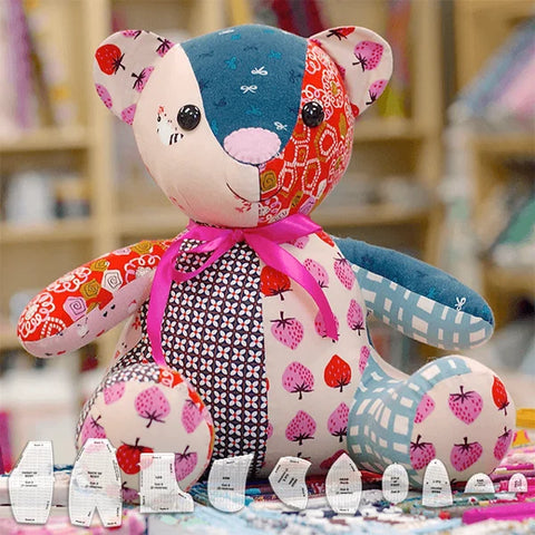 2024 New Year Sale- Memory Bear Template Ruler Set(7 PCS)