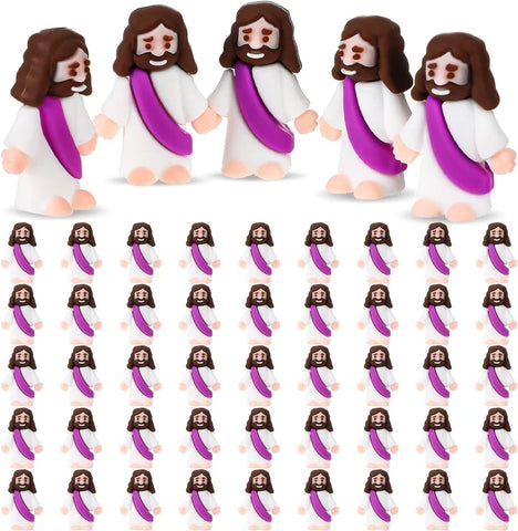 Mini Jesus Figurine Easter Decorations