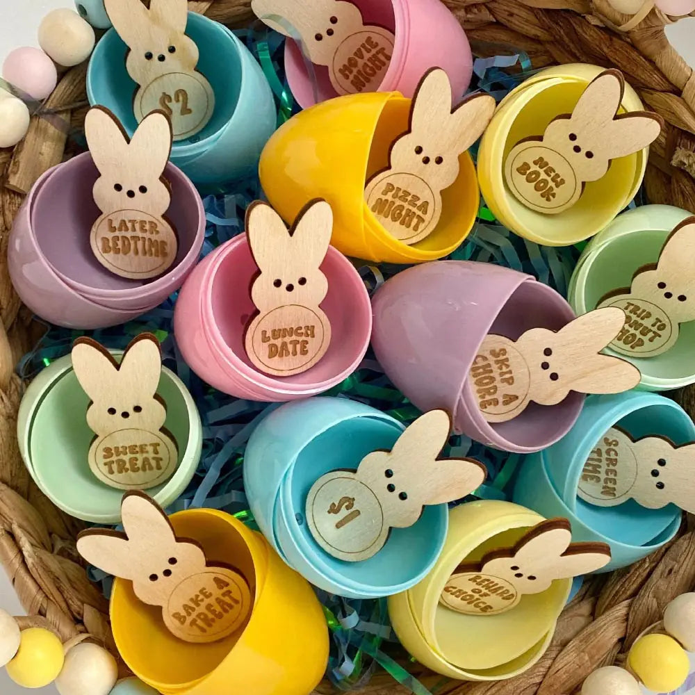 Easter Kids Reward Bunny Tokens