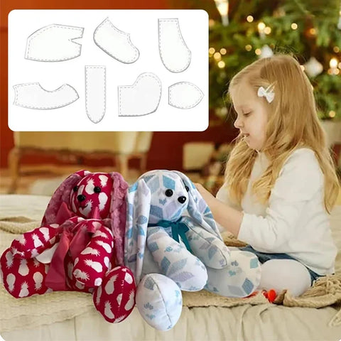 2024 New Year Sale- Memory Bear Template Ruler Set(7 PCS)