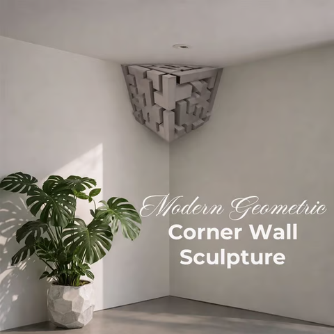 Impossible Corners – Wall Art That Reshapes Reality 🧠✨