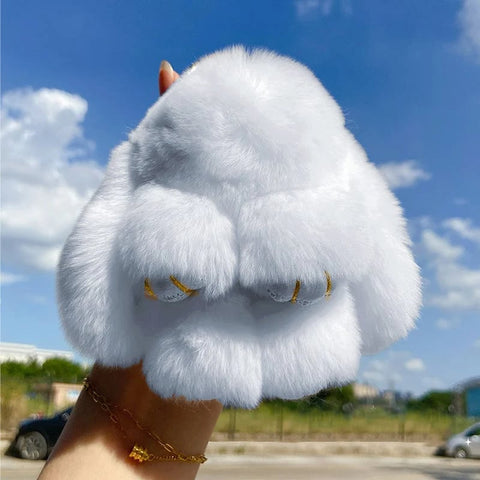 🏆LIMITED TIME SPECIAL SALE 🐰 Handmade Soft Bunny PomPom Charms