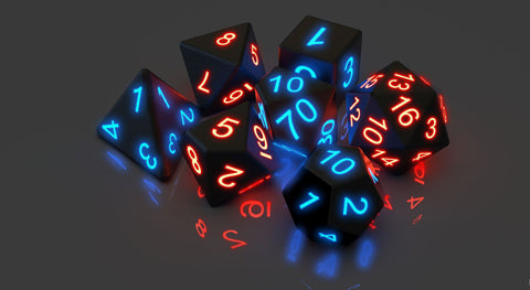 🔥HOT SALE - 50% OFF 🔥2022 New Party Fluorescent 7-Piece Dice