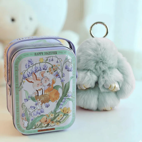 🏆LIMITED TIME SPECIAL SALE 🐰 Handmade Soft Bunny PomPom Charms