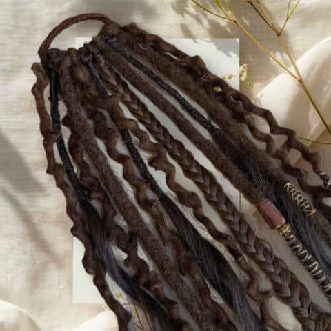 🔥Hot Sale 49% OFF -👩🏼‍🦱Elastic Dread Ponytail Salty Soul