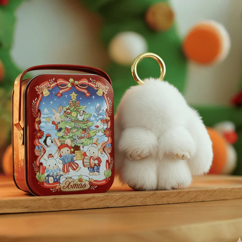 🏆LIMITED TIME SPECIAL SALE 🐰 Handmade Soft Bunny PomPom Charms