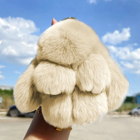 🏆LIMITED TIME SPECIAL SALE 🐰 Handmade Soft Bunny PomPom Charms