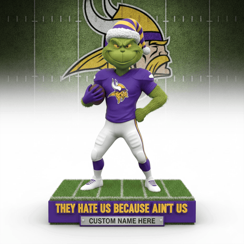 The Grinch x NFL teams – Christmas Acrylic Art Block