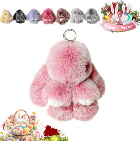 🐰 Handmade Soft Bunny Charms