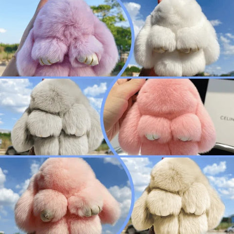 🏆LIMITED TIME SPECIAL SALE 🐰 Handmade Soft Bunny PomPom Charms