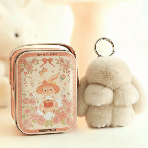 🏆LIMITED TIME SPECIAL SALE 🐰 Handmade Soft Bunny PomPom Charms