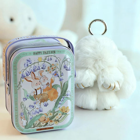 🏆LIMITED TIME SPECIAL SALE 🐰 Handmade Soft Bunny PomPom Charms